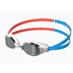 Resim Speedo Fastskin Speedsocket 2 Aynalı Yüzücü Gözlüğü 8-1089717608 Beyaz - Mavi 