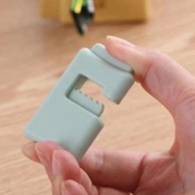Resim Ozcmax Poşet Kapatıcı Klips - Poşet Kapatma Aparatı (6 Adet) 