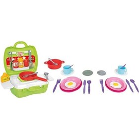 Resim Aksesuarlı Çantalı Mutfak Seti 39 Parça 