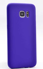 Resim Samsung Galaxy S7 Edge Uyumlu Kılıf Premier Silikon Kapak Mor 