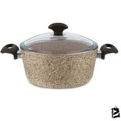Resim Falez Creamy Granit 20Cm Derin Tencere 