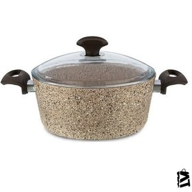 Resim Falez Creamy Granit 20Cm Derin Tencere 