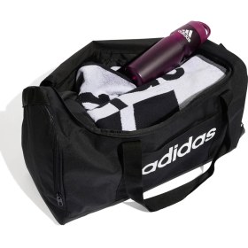 Resim adidas LINEAR DUFFEL M BLACK Siyah Unisex Spor Çantası 