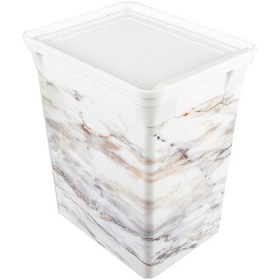 Resim Qutu Trashbın Marble 10 L Çöp Kovası 
