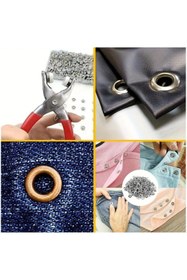 Resim AyrStore 200 adet Paslanmaz Çelik Çıtçıt ve Pense Seti Metal Çıt Çıt Makinesi 