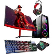 Resim Zeiron Rapid X40 i5-10400F 16 GB 128 GB M.2 SSD GTX1050Ti 165Hz 24" Dos Masaüstü Oyuncu Bilgisayarı 