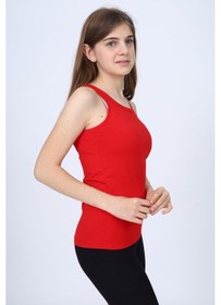 Resim Toontoy Kız Çocuk Atlet Kırmızı 