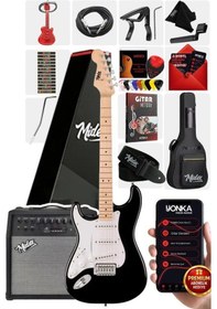 Resim Midex Rph-31wb-50amp Solak Elektro Gitar 50w Amfili Full Set 