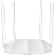Resim Tenda AC5V3 4 Port 10/100 1200MMPS 4X6DBI Beyaz Kablosuz Router 