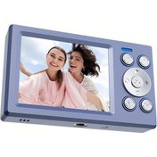 Resim Dashanshop Yüksek Çözünürlüklü 5 Megapiksel 1080p 16x Zoom Mavi 32g Hafıza Kartlı Dijital Fotoğraf Makinesi 