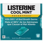 Resim Listerine Coolmint Damak Strips Tekli 24 Yaprak 