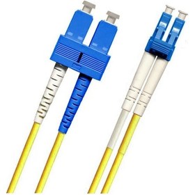 Resim SC-LC 7 Metre Single Mode Fiber Optik Patch Kablo Duplex Os2 2.0m 