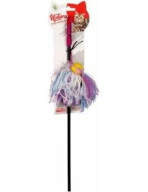 Resim Natura PTC-046 45 CM Pamuk Canavar Kedi Oltası Çok Renkli 