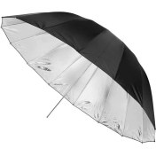 Resim Godox Ub-L3 75" 185CM Büyük Siyah / Gümüş Şemsiye 