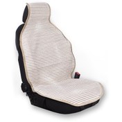 Resim Automix Wimbledon Pamuklu Terletmez Koltuk Örtüsü / Ön Arka Set Açık Bej 
