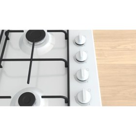 Resim Bosch O Gazlı Ankastre Ocak Beyaz 