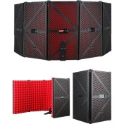 Resim Midex Pf-44 Red Mikrofon Ses Yalıtım Izolasyon Paneli 5 Bölümlü (75X30 Cm) 