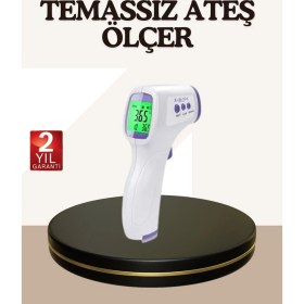 Resim Kızılötesi Alından Temassız Ateş Ölçer Akıllı Sesli Uyarı Nemere 