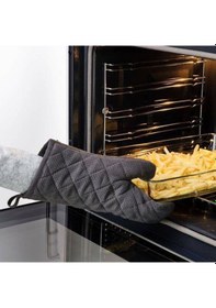 Resim 1 Adet Fırın Eldiveni Fırın Tutacağı Uzunluk: 33 Cm Polyester 