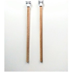 Resim Tahta Kuş Tüneği 25 Cm x 2 Adet 