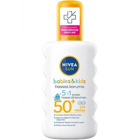 Resim Nivea Sun Babies & Kids Hassas Koruma Spf 50+ 200 ml 
