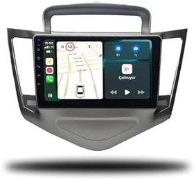Resim MarTechno Androidd Multimedya 4GB RAM 32GB Hafıza Chevrolet Cruze 2007-2012 ile uyumlu 