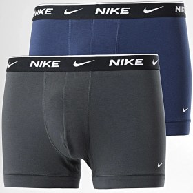 Resim Nike Dri Fit Ultra Stretch 2 Pack Micro 2 Li Paket Kısa Boxer Antrasit Lacivert Antrasit - Lacivert 