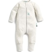 Resim Ergopouch Organik Pamuklu Patikli Pijama Tulum 0.2 TOG 