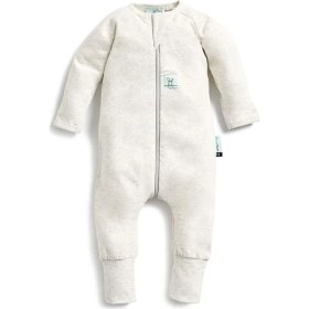 Resim Ergopouch Organik Pamuklu Patikli Pijama Tulum 0.2 TOG 