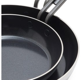 Resim Greenpan Stanley Tucci™ Kızartma Tavası 2'li 20 cm + 26 cm Çelik 