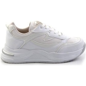 Resim Bambi Beyaz Kadın Sneaker K01097024022 Beyaz 