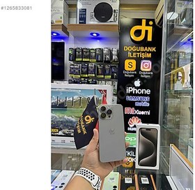 Resim Apple iPhone 15 Pro Max İkinci El TR | 512 GB | Natürel Titanyum 