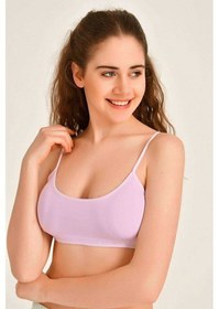 Resim Pedli İp Askılı Pembe Büstiyer Diğer 