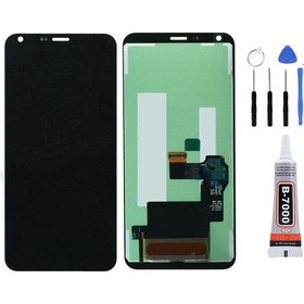 Resim LG Uyumlu Q6 M700y Ekran Lcd Dokunmatik Tamir Seti Ve Yapıştırıcı Yanında Yedcom 