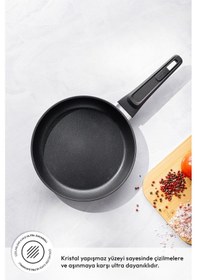 Resim Emsan Diamente Tava 24 Cm Siyah 