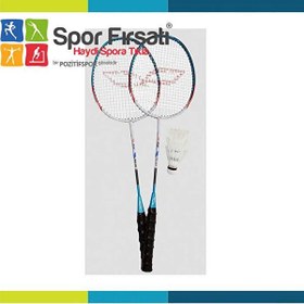 Resim Voit Pro-504 3 Top 2 Raket Badminton Seti 