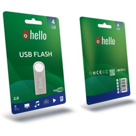Resim Hello 4 Gb Metal Usb Flash Bellek 
