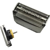 Resim 30B Braun Için Jiliz Bıçağı 310 5742 5743 195 197S 199, FIX400 4735 4736 4737 Yedek Tıraş Make Kapağı Gümüş (Yurt Dışından) 