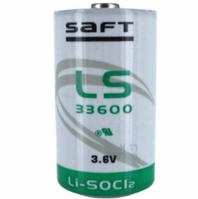 Resim Saft Ls33600 3.6v D Size Büyük Boy Lityum Pil 