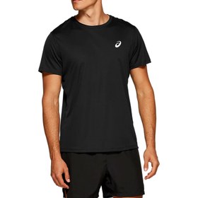 Resim Asics Core Top Erkek Siyah Koşu Tişört 