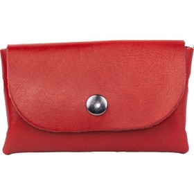 Resim Kayigo Marsel Kartvizitlik / Kulaklık Çantası Koyu Kırmızı Açık Kırmızı 