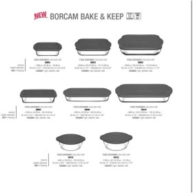 Resim Özbience Gri Renkli 8 Parça Kapaklı Borcam Fırın ve Tencere Seti 