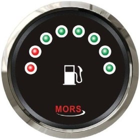 Resim Mors Dijital Yakıt Göstergesi Siyah 12-24v 