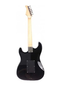 Resim Angel Aeg111-bk Siyah Elektro Gitar Strat Tipi 3 Single Manyetik Çok Yönlü 