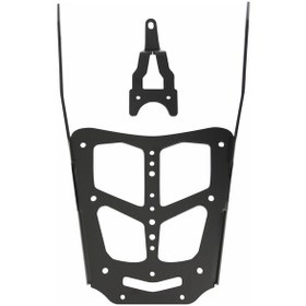 Resim GP Kompozit CF Moto 700 CL-X 2022-2024 Uyumlu Çanta Demiri Siyah 