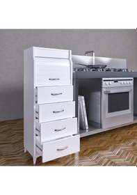 Resim Pandora Ekmek Dolabı, Ekmeklik, Kiler Dolabı, Çok Amaçlı Dolap 