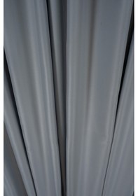 Resim Blackout Işık Geçirmez Karartma Kalın Fon Perde Salon Yatak Odası Çocuk Odası Gri 