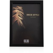 Resim Q-Art Derin Fotoğraf Çerçevesi - Siyah - 15x21 cm 