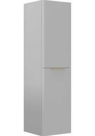 Resim Orka Procida 40 Cm Mat Beyaz Banyo Çamaşır Boy Dolabı Beyaz 