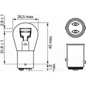 Resim BOSCH OPEL ASTRA 1016 Ampul / Sinyal Ampulü 1994 - 2015 